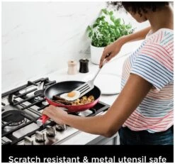 Ninja Zerostick Aluminium 5 Piece Non Stick Pan Set - Red -Kitchen Supplies Store 1120185 R Z003A