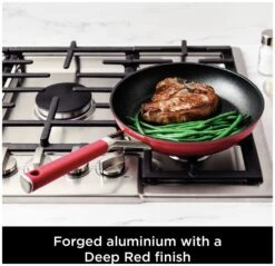 Ninja Zerostick Aluminium 5 Piece Non Stick Pan Set - Red -Kitchen Supplies Store 1120185 R Z004A