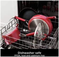 Ninja Zerostick Aluminium 5 Piece Non Stick Pan Set - Red -Kitchen Supplies Store 1120185 R Z005A