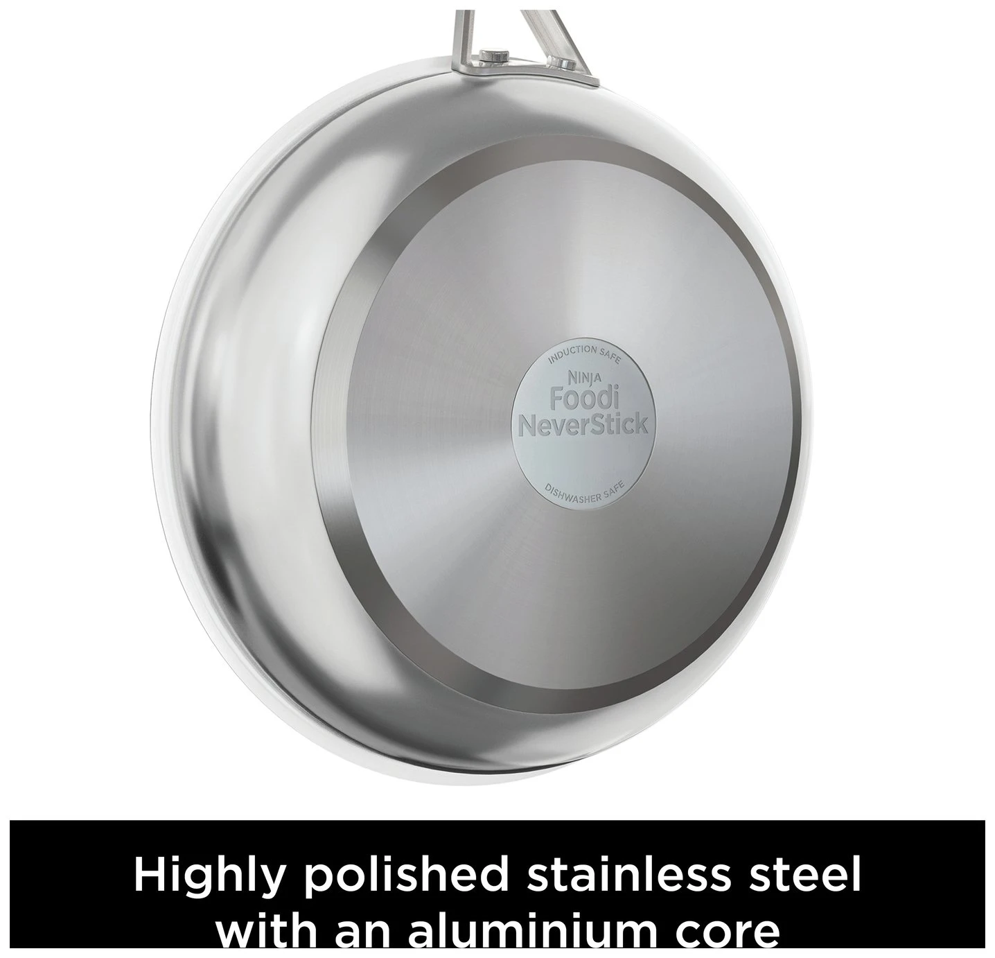 Ninja Zerostick Stainless Steel 5 Piece Non Stick Pan Set 4 Ninja Zerostick Stainless Steel 5 Piece Non Stick Pan Set - Image 3