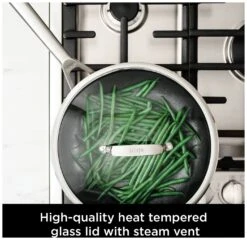 Ninja Zerostick Stainless Steel 5 Piece Non Stick Pan Set 17 Ninja Zerostick Stainless Steel 5 Piece Non Stick Pan Set -Kitchen Supplies Store 1120240 R Z007A