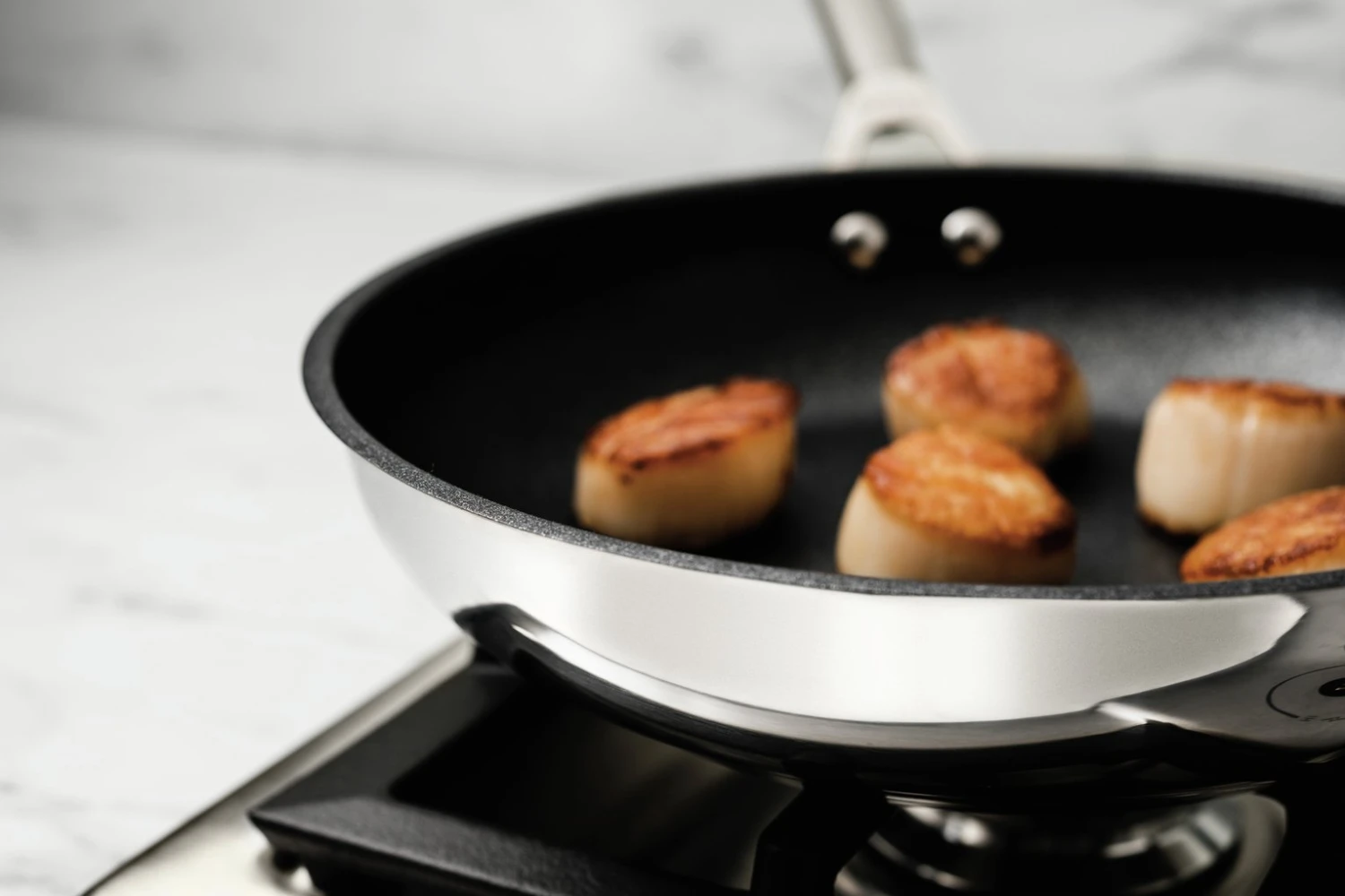 Ninja Zerostick Stainless Steel 5 Piece Non Stick Pan Set 9 Ninja Zerostick Stainless Steel 5 Piece Non Stick Pan Set - Image 8