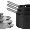 Ninja Zerostick Stackable 3 Piece Non Stick Pan Set 1 Ninja Zerostick Stackable 3 Piece Non Stick Pan Set -Kitchen Supplies Store 1120264 R Z001A