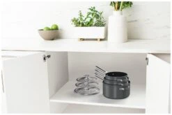 Ninja Zerostick Stackable 3 Piece Non Stick Pan Set -Kitchen Supplies Store 1120264 R Z003A