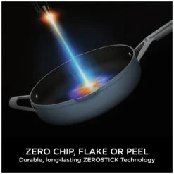 Ninja Zerostick 30cm Non Stick Aluminium Possible Pot -Grey -Kitchen Supplies Store 1120288 R Z004A