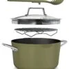Ninja Zerostick 30cm Non Stick Aluminium Possible Pot -Green