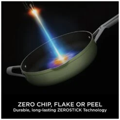 Ninja Zerostick 30cm Non Stick Aluminium Possible Pot -Green -Kitchen Supplies Store 1120295 R Z004A
