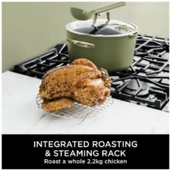 Ninja Zerostick 30cm Non Stick Aluminium Possible Pot -Green -Kitchen Supplies Store 1120295 R Z008A