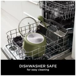 Ninja Zerostick 30cm Non Stick Aluminium Possible Pot -Green -Kitchen Supplies Store 1120295 R Z009A