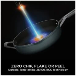 Ninja Zerostick 28cm Non Stick Aluminium Possible Pan -Grey 16 Ninja Zerostick 28cm Non Stick Aluminium Possible Pan -Grey -Kitchen Supplies Store 1120305 R Z004A