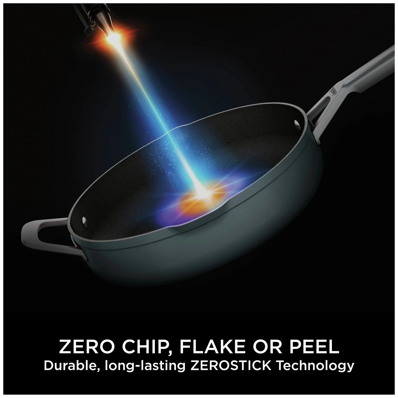 Ninja Zerostick 28cm Non Stick Aluminium Possible Pan -Grey 6 Ninja Zerostick 28cm Non Stick Aluminium Possible Pan -Grey - Image 4