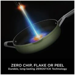 Ninja Zerostick 28cm Non Stick Aluminium Possible Pan -Green -Kitchen Supplies Store 1120312 R Z004A