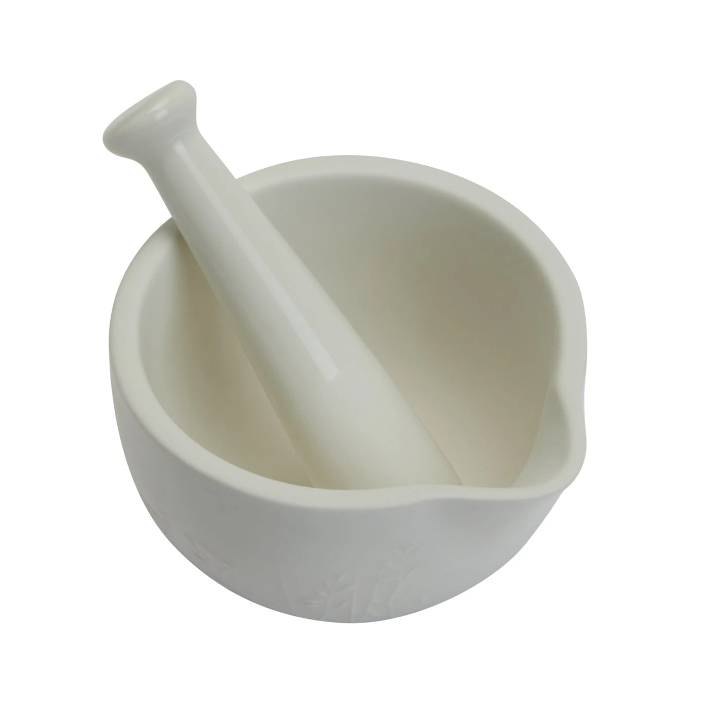 Habitat Herbalist Pestle And Mortar - White 4 Habitat Herbalist Pestle And Mortar - White - Image 3