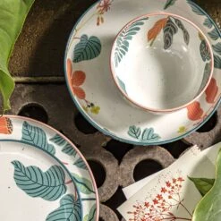 Habitat X Kew 2 Piece Ceramic Pasta Bowls -Kitchen Supplies Store 1300620 R Z001C