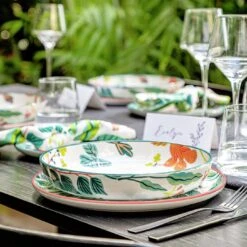 Habitat X Kew 2 Piece Ceramic Pasta Bowls -Kitchen Supplies Store 1300620 R Z003C