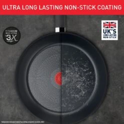 Tefal Titanium Excellence 24cm Aluminium Stock Pot - Black -Kitchen Supplies Store 1303830 R Z004A