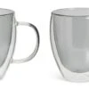 Habitat Double Walled Set Of 2 Coffee Cup - Grey -Kitchen Supplies Store 1357147 R Z001A