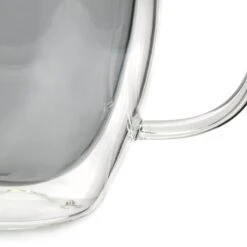 Habitat Double Walled Set Of 2 Coffee Cup - Grey -Kitchen Supplies Store 1357147 R Z003A