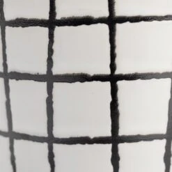 Habitat Grid Set Of 4 Mugs - White -Kitchen Supplies Store 1402944 R B001