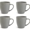 Habitat Set Of 4 Stoneware Mugs - Grey -Kitchen Supplies Store 1489242 R Z001A