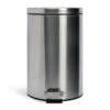 Habitat 12 Litre Round Pedal Bin - Silver 1 Habitat 12 Litre Round Pedal Bin - Silver -Kitchen Supplies Store 1933286 R Z001A