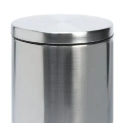 Habitat 12 Litre Round Pedal Bin - Silver -Kitchen Supplies Store 1933286 R Z004A