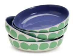 Habitat Abstract 4 Piece Stoneware Pasta Bowl -Kitchen Supplies Store 1955941 R Z002A