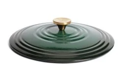 Habitat 5.3 Litre Cast Iron Casserole Dish - Green -Kitchen Supplies Store 2003610 R Z003A