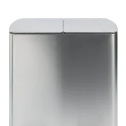Habitat 40 Litre Twin Compartment Pedal Bin - Silver -Kitchen Supplies Store 2014410 R Z004A