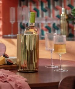 Habitat Gold Tone Wine Cooler -Kitchen Supplies Store 2192057 R Z001C