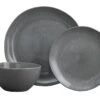 Habitat 12 Piece Stoneware Dinner Set - Grey 2 Habitat 12 Piece Stoneware Dinner Set - Grey -Kitchen Supplies Store 2201838 R Z001A
