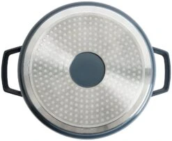 Habitat 4.2 Litre Non Stick Aluminium Casserole Dish - Blue -Kitchen Supplies Store 2257198 R Z004A