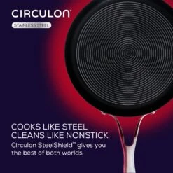 Circulon S Series 24cm Stainless Steel Pan And Spatula 12 Circulon S Series 24cm Stainless Steel Pan And Spatula -Kitchen Supplies Store 2721600 R Z003A
