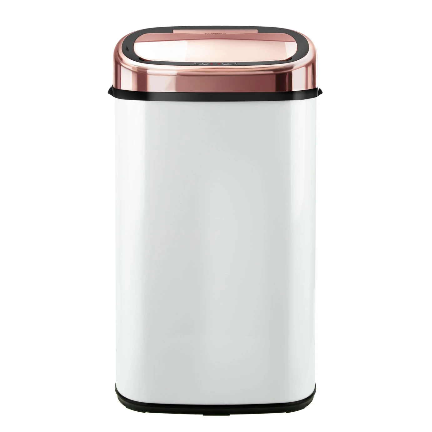 Tower 58 Litre Sensor Bin - Rose Gold And White 3 Tower 58 Litre Sensor Bin - Rose Gold And White