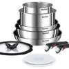 Tefal Ingenio Emotion 10 Piece Stainless Steel Pan Set -Kitchen Supplies Store 3083213 R Z001A