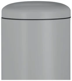 Habitat 30 Litre Round Kitchen Pedal Bin - Matt Grey -Kitchen Supplies Store 3083952 R Z004A