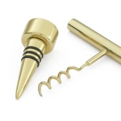 Habitat Gold Tone Corkscrew And Stopper Set -Kitchen Supplies Store 3206894 R Z002A