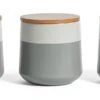 Habitat Speckle 3 Piece Storage Canister 1 Habitat Speckle 3 Piece Storage Canister -Kitchen Supplies Store 3295355 R Z001A