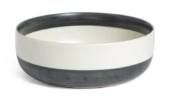 Habitat Artisan Stripe Stoneware Serving Bowl -Kitchen Supplies Store 3365481 R Z005A