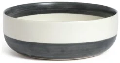 Habitat Artisan Stripe Stoneware Serving Bowl -Kitchen Supplies Store 3365481 R Z007A