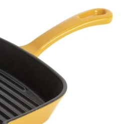 Habitat Global 23cm Cast Iron Griddle Pan - Yellow -Kitchen Supplies Store 3449682 R Z003A