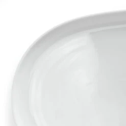 Habitat Riko Oval Porcelain Serving Platter - White -Kitchen Supplies Store 4039840 R Z006A