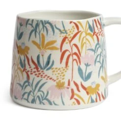 Habitat Floral Ripple Set Of 4 Mugs -Kitchen Supplies Store 4544421 R Z003A