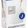 Simplehuman Code J Bin Liners - Pack 60 -Kitchen Supplies Store 5016525 R Z001A