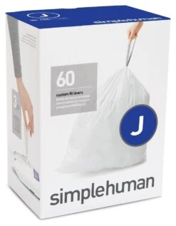 Simplehuman Code J Bin Liners - Pack 60