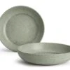 Habitat Textured Ripple 4 Piece Stoneware Pasta Bowls - Sage -Kitchen Supplies Store 5642528 R Z001A