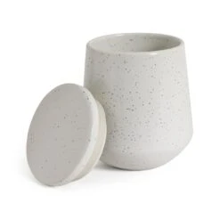 Habitat Addison 2 Piece Storage Canister - White -Kitchen Supplies Store 6609429 R Z002A