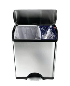Simplehuman 46 Litre Rectangular Recycle Bin -Kitchen Supplies Store 6609780 R Z007A