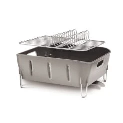 Simplehuman Plastic Compact Dish Rack - Grey -Kitchen Supplies Store 7226179 R Z003A