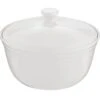 Habitat Stoneware 2.5 Litre Casserole Dish - White 2 Habitat Stoneware 2.5 Litre Casserole Dish - White -Kitchen Supplies Store 7666492 R Z001A